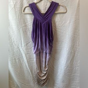 Y2K dress purple ombré